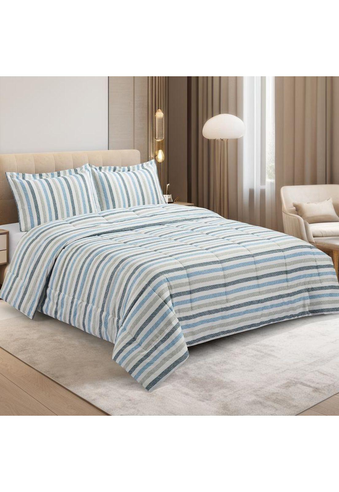 PLUMON ANDES ESTAMPADO RAYAS 26 2 PLAZAS-1