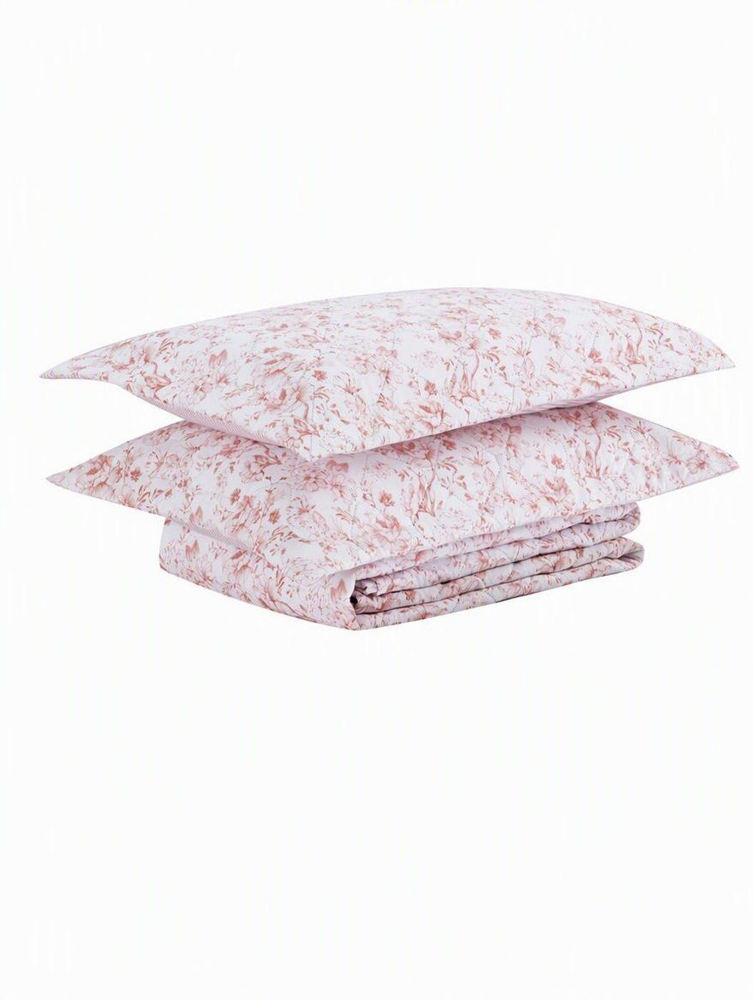 QUILT ANDES  PRINTED RAYAS ROSA 2 PLAZAS-2