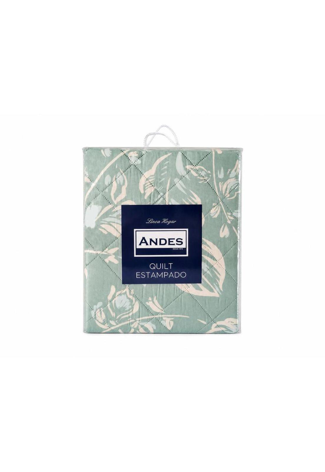 QUILT ANDES ESTAMPADO HOJAS AQUA KING-2