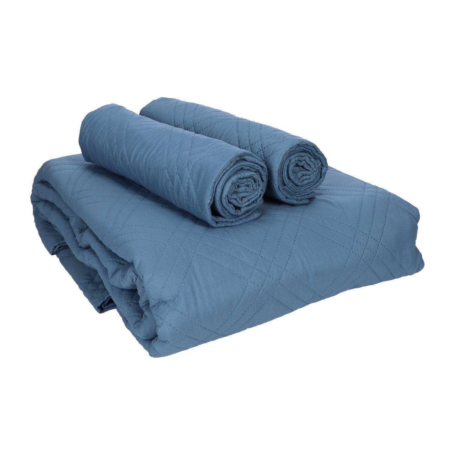 QUILT ANDES LISO AZUL 1.5 PLAZAS-3