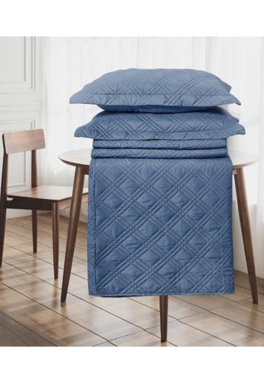 QUILT ANDES LISO AZUL 1.5 PLAZAS-1