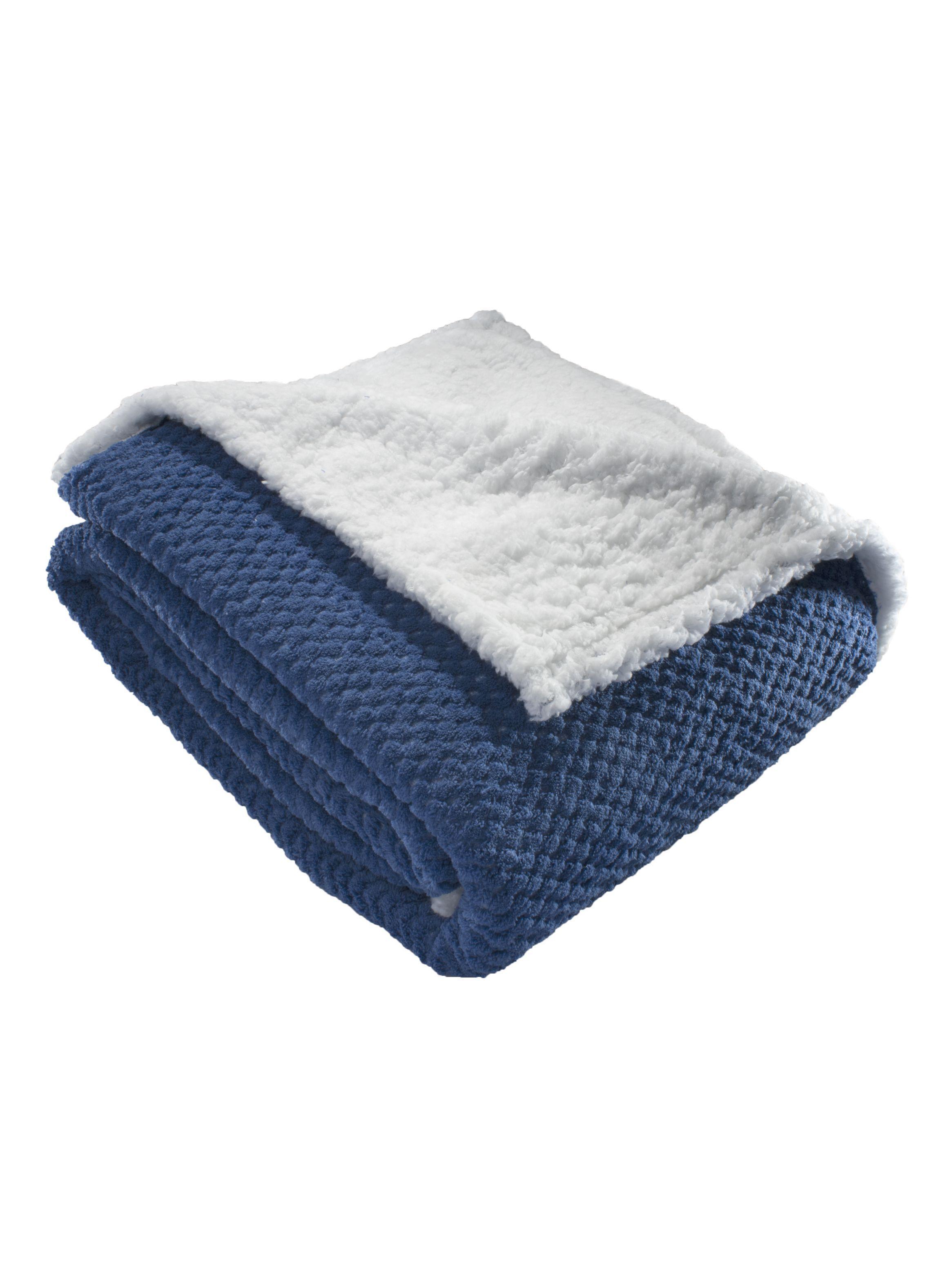 FRAZADA ANDES CHIPORRO PANAL AZUL 1.5 PLAZA-0