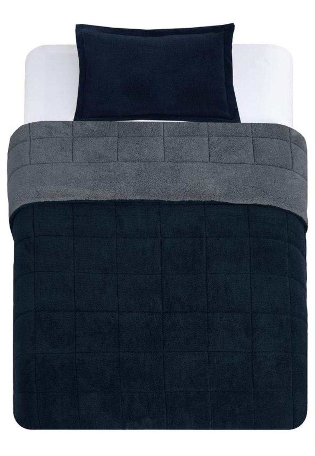 PLUMON ANDES SHERPA BICOLOR GRIS 1.5 PL-2