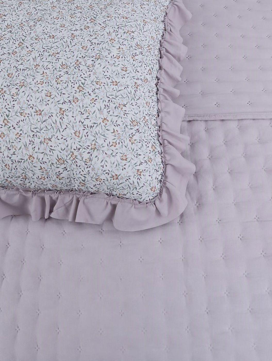 QUILT ANDES RUFFLES LILA 1.5 PLAZAS-0