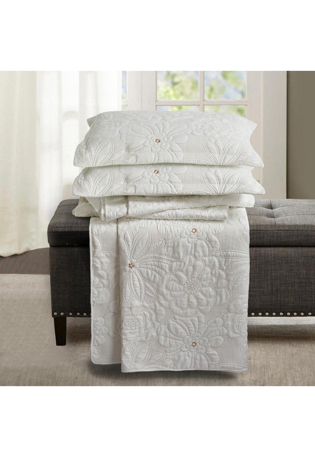 Quilt Andes Bordado Florencia Beige-3