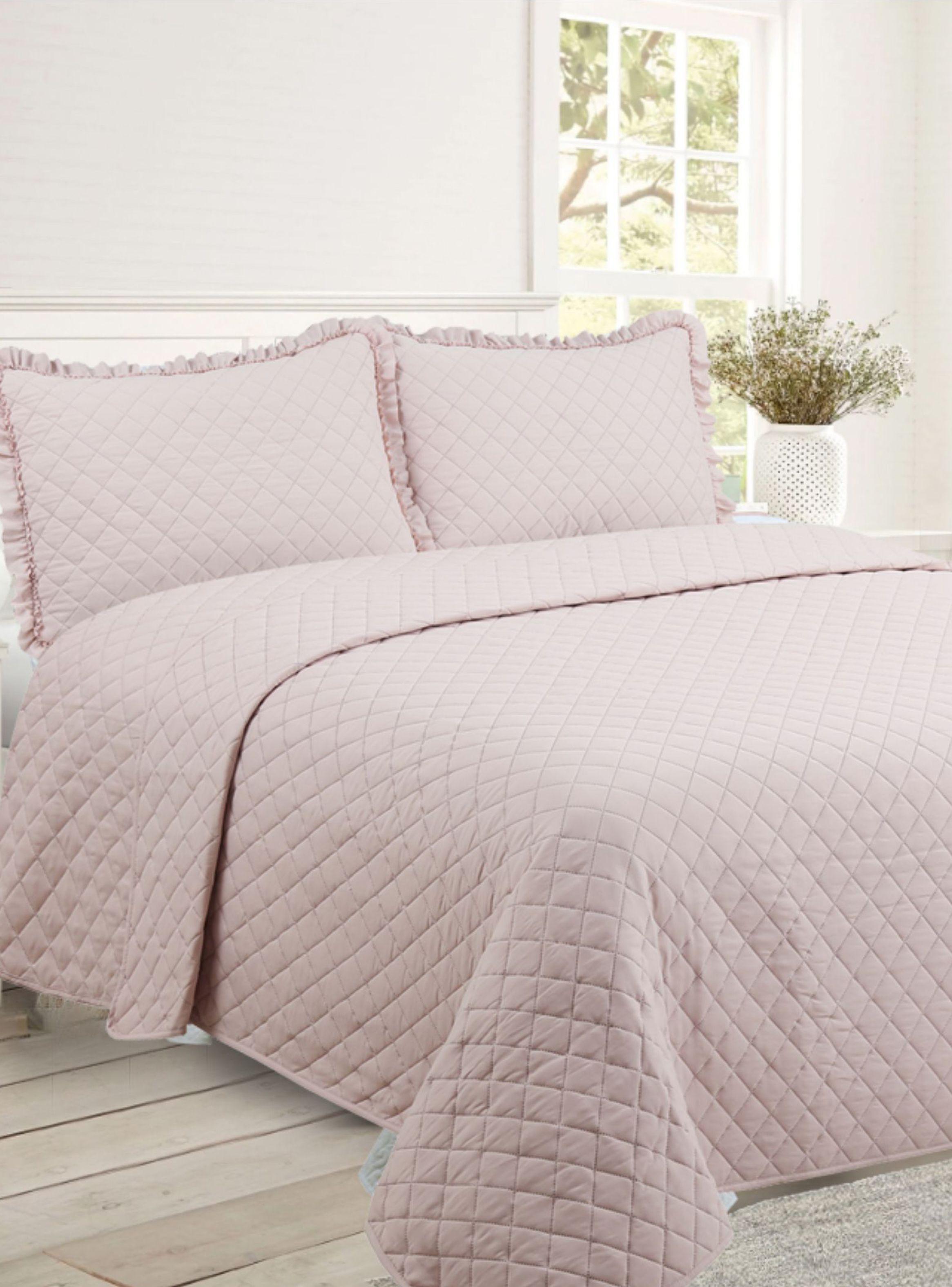 QUILT ROMANTIC KING PALO ROSA-0