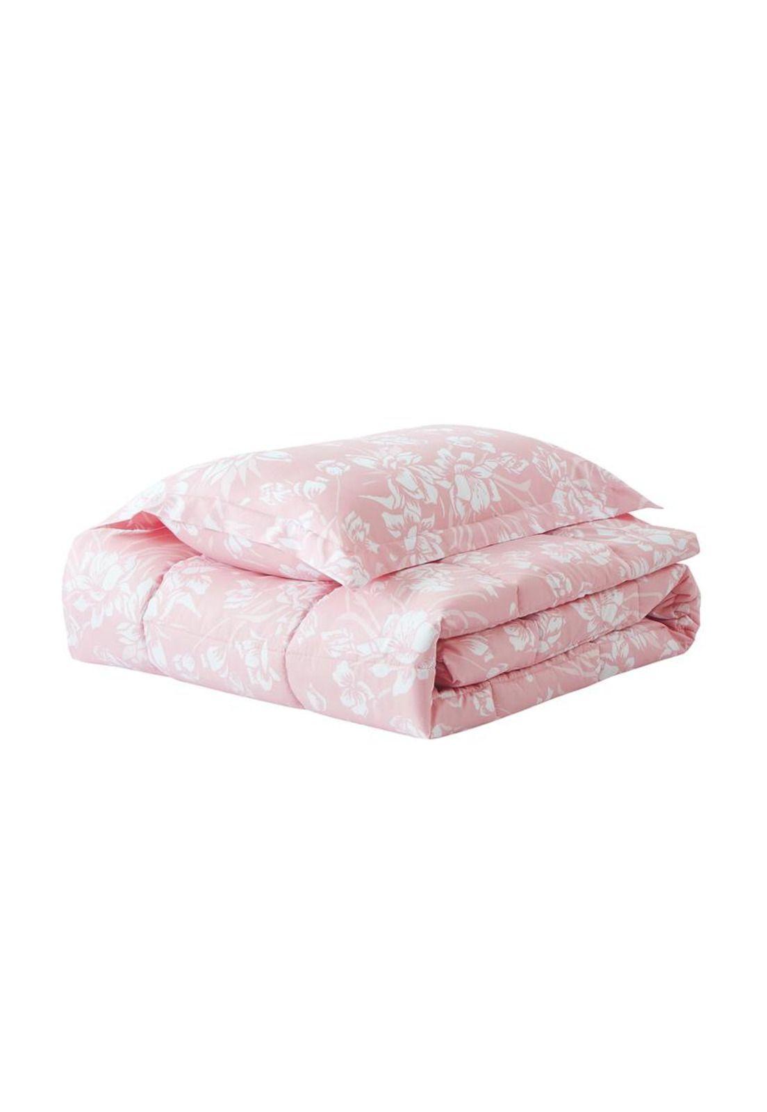 PLUMON ANDES ESTAMPADO FLOR ROSA 26 1.5PLAZAS-3