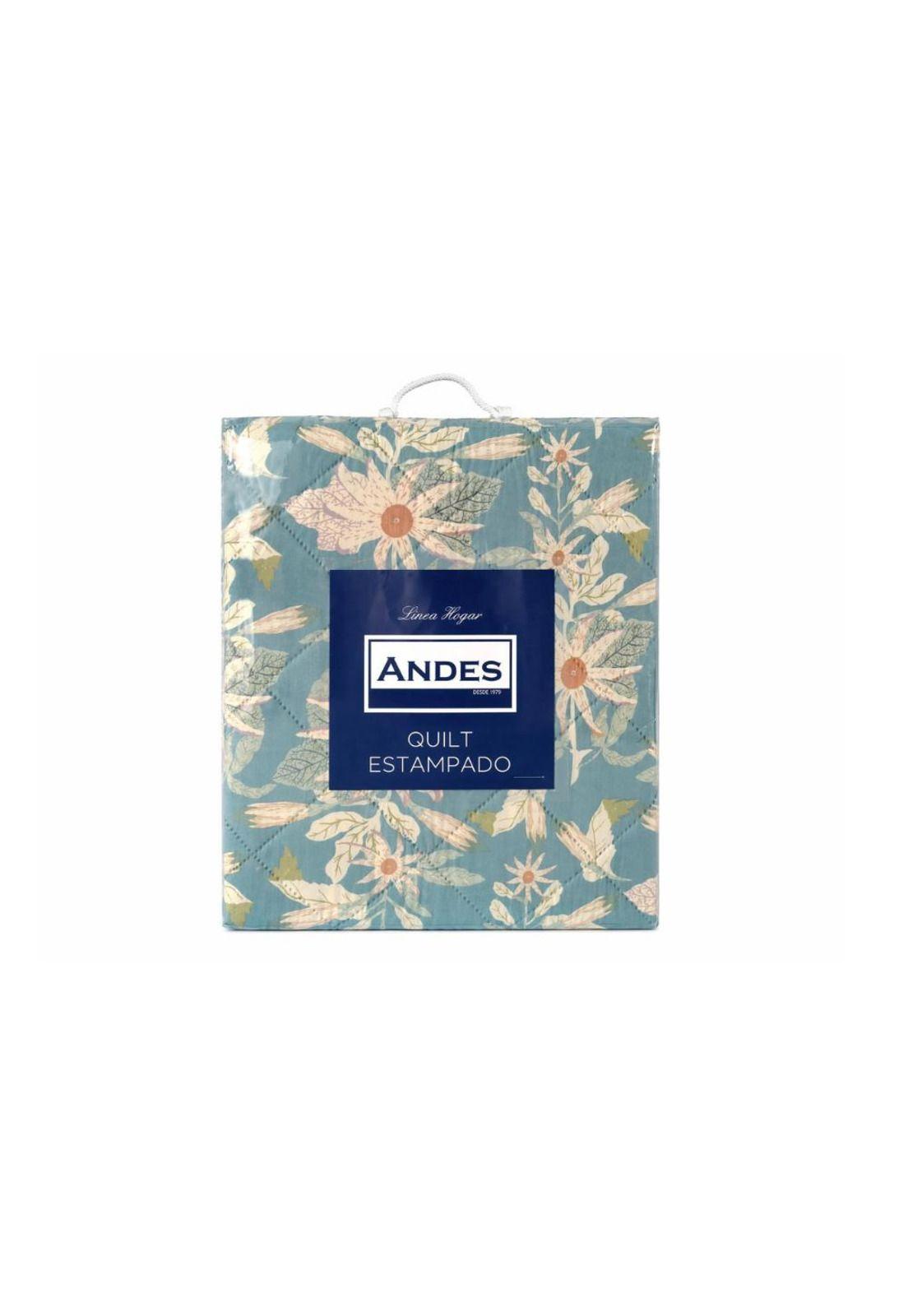 QUILT ANDES ESTAMPADO MARINA 1.5 PL-2