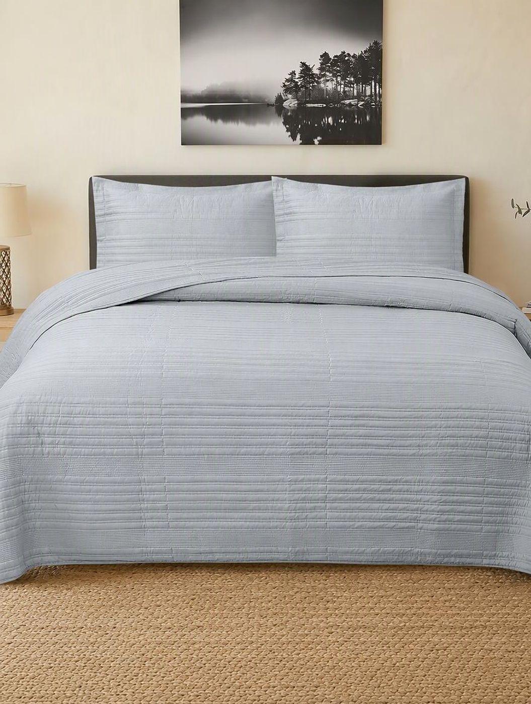 QUILT ANDES STRIPES GRIS KING-3