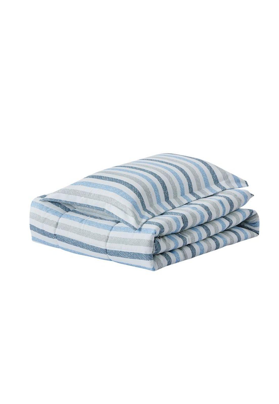 PLUMONES ANDES ESTAMPADO RAYAS 26 1.5 PLAZAS-3