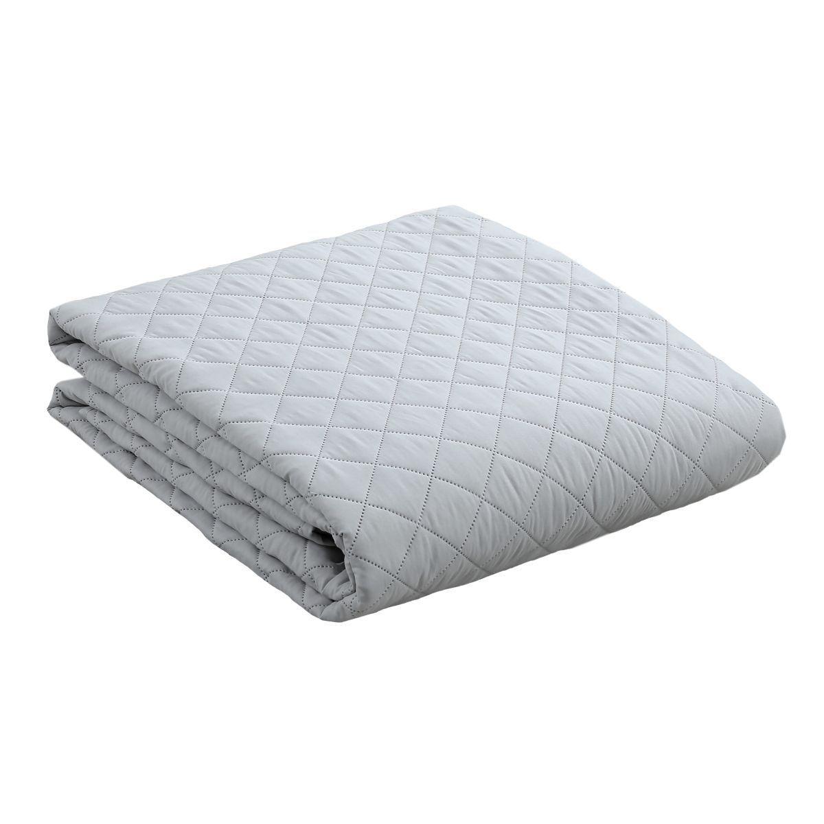 QUILT ROMANTIC KING GRIS-4