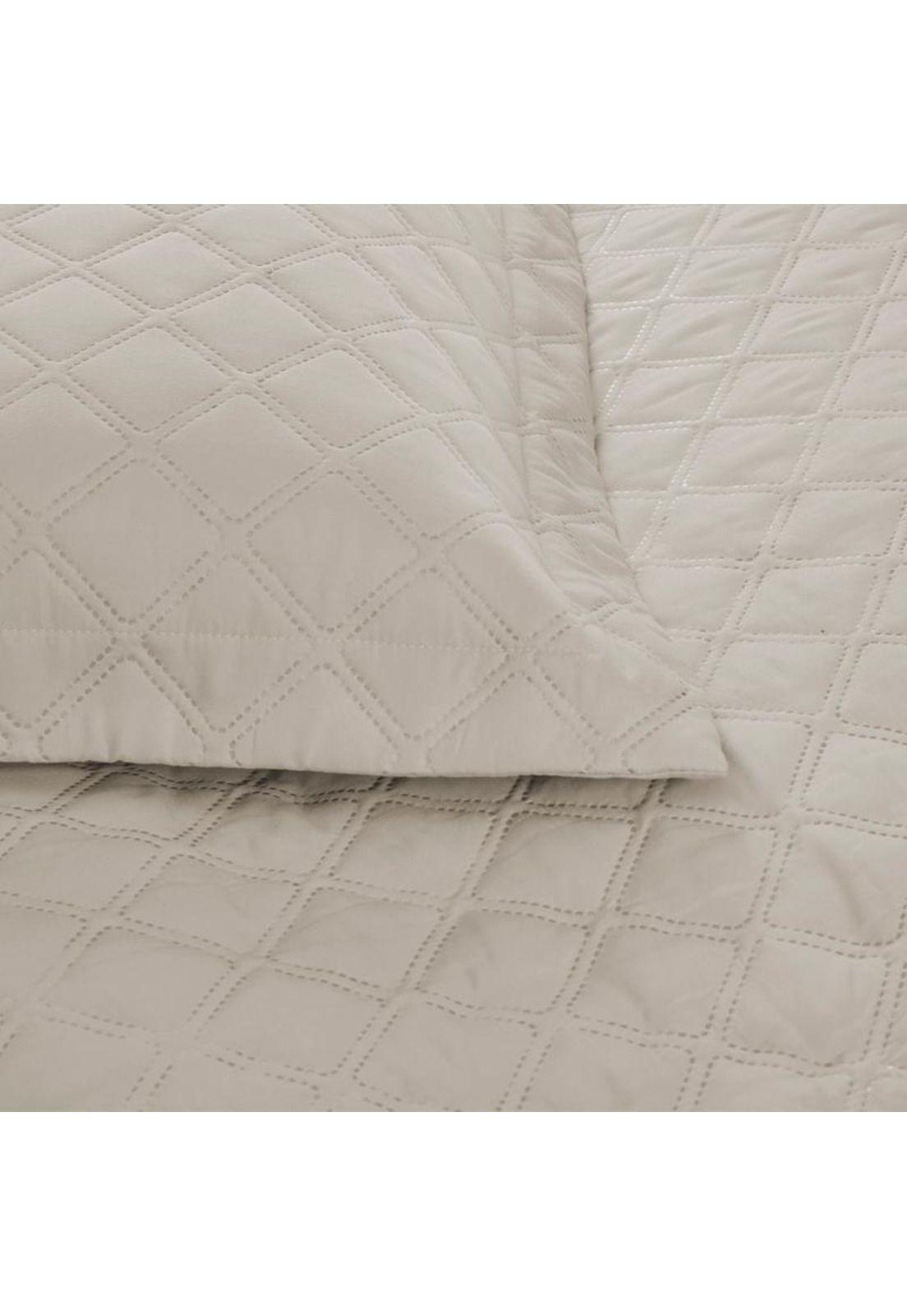 QUILT ANDES LISO BEIGE 1.5 P-3