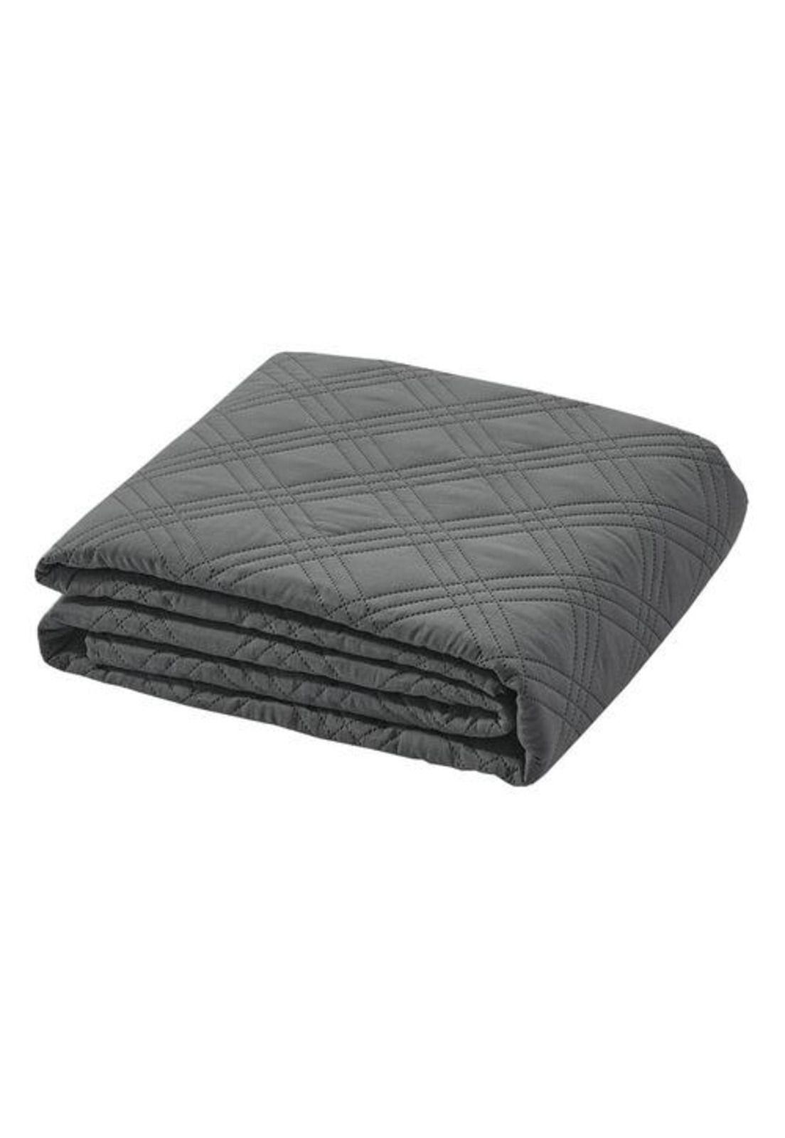 QUILT ANDES LISO  GRIS 1.5 PLAZAS-2