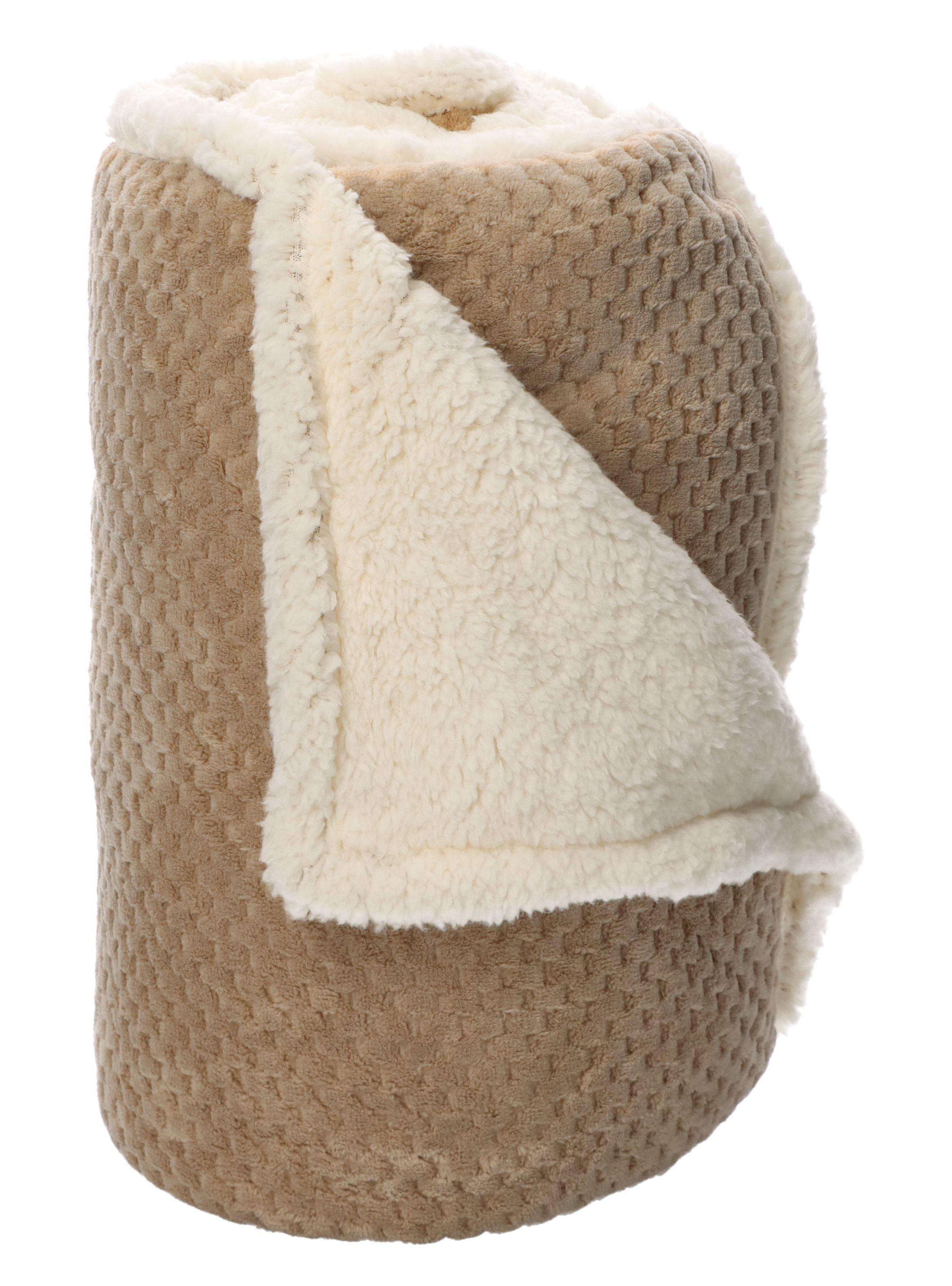 FRAZADA ANDES CHIPORRO PANAL BEIGE KING-1