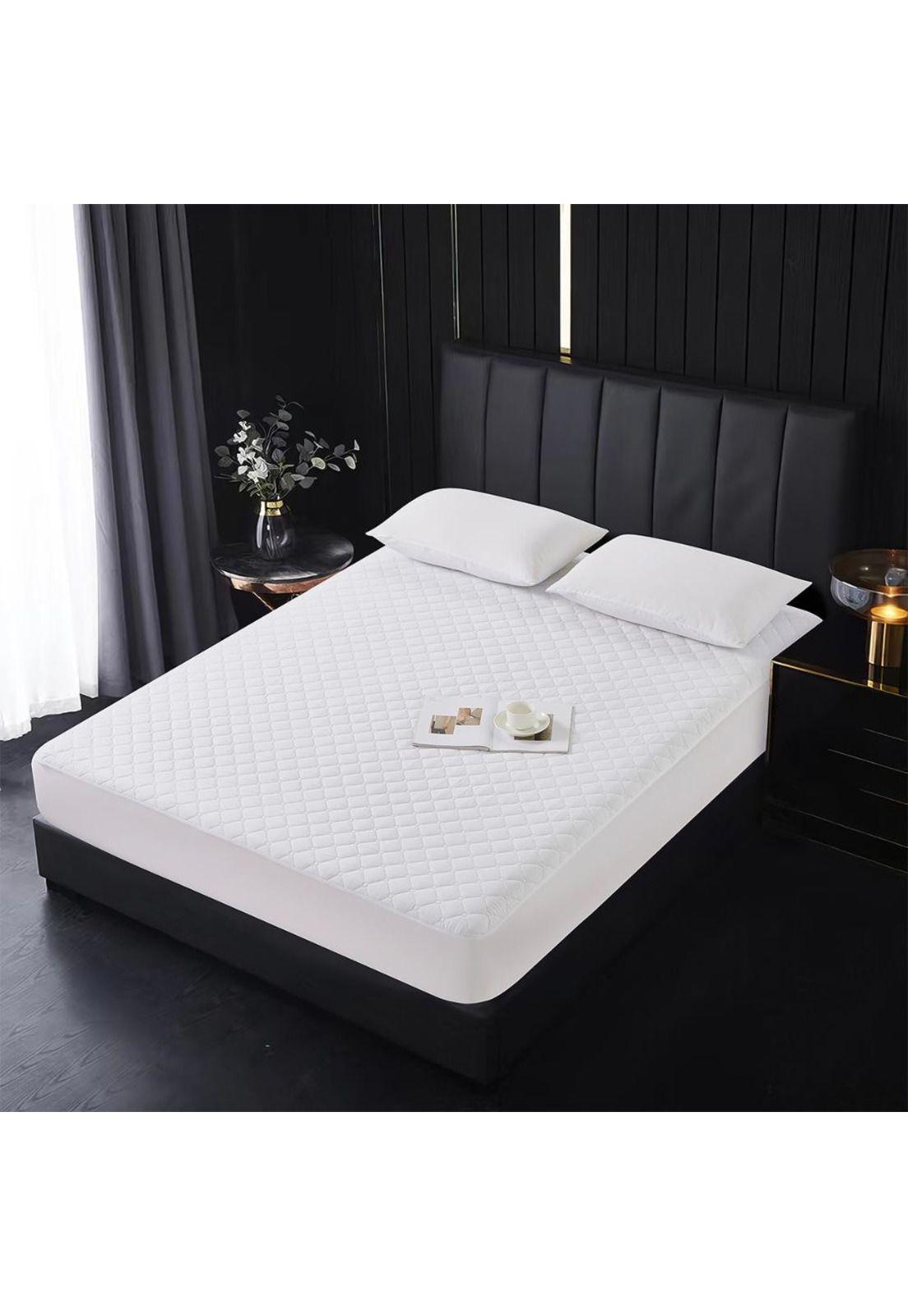 Cubre colchón Andes Impermeable Blanco 1.5 plazas-2