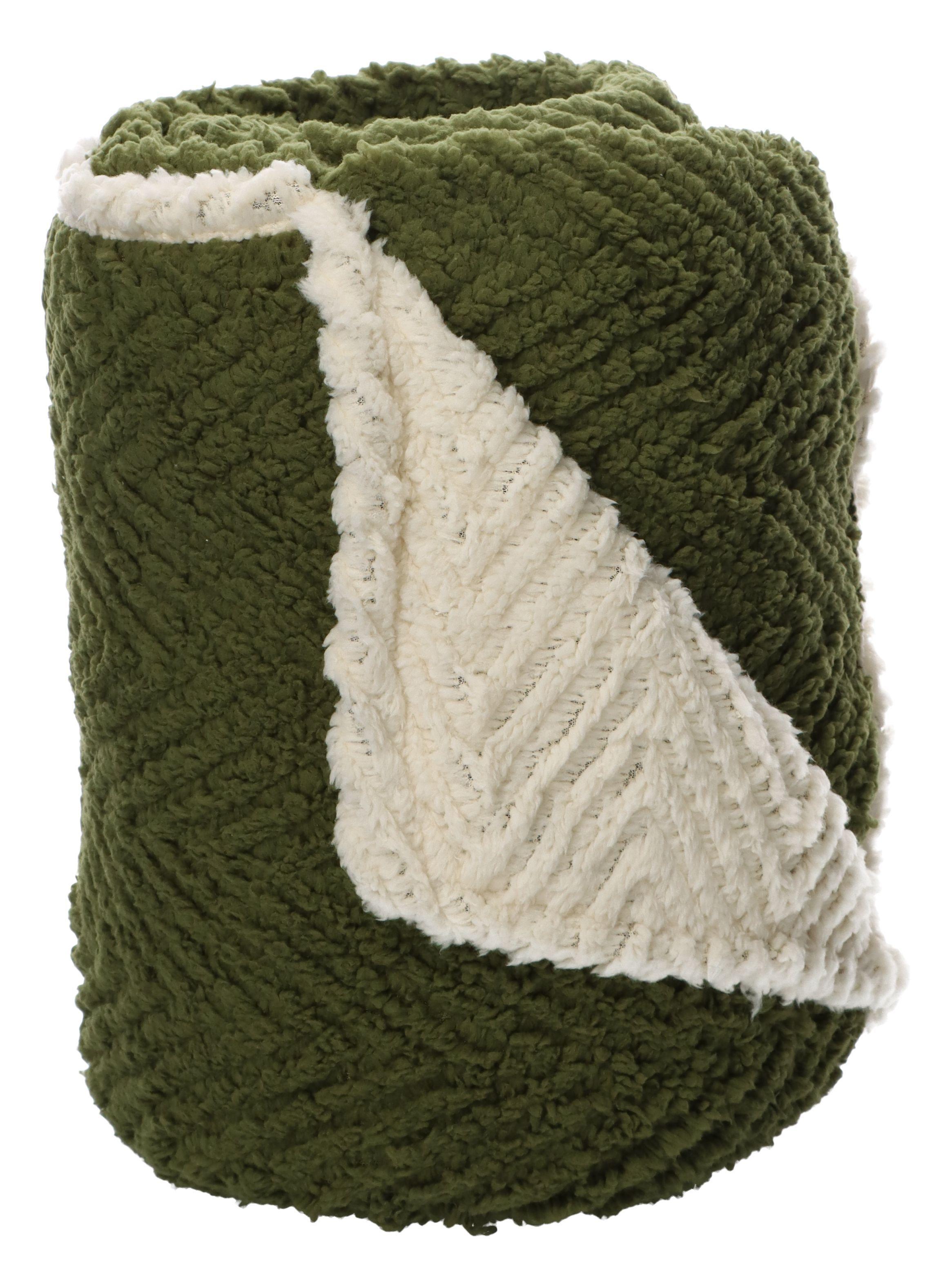 FRAZADA ANDES CHIPORRO ESPIGA VERDE KING-1