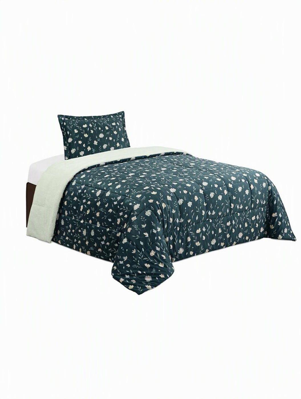 PLUMON ANDES VELVET PRINTED BOTÁNICO 2 PLAZAS-3