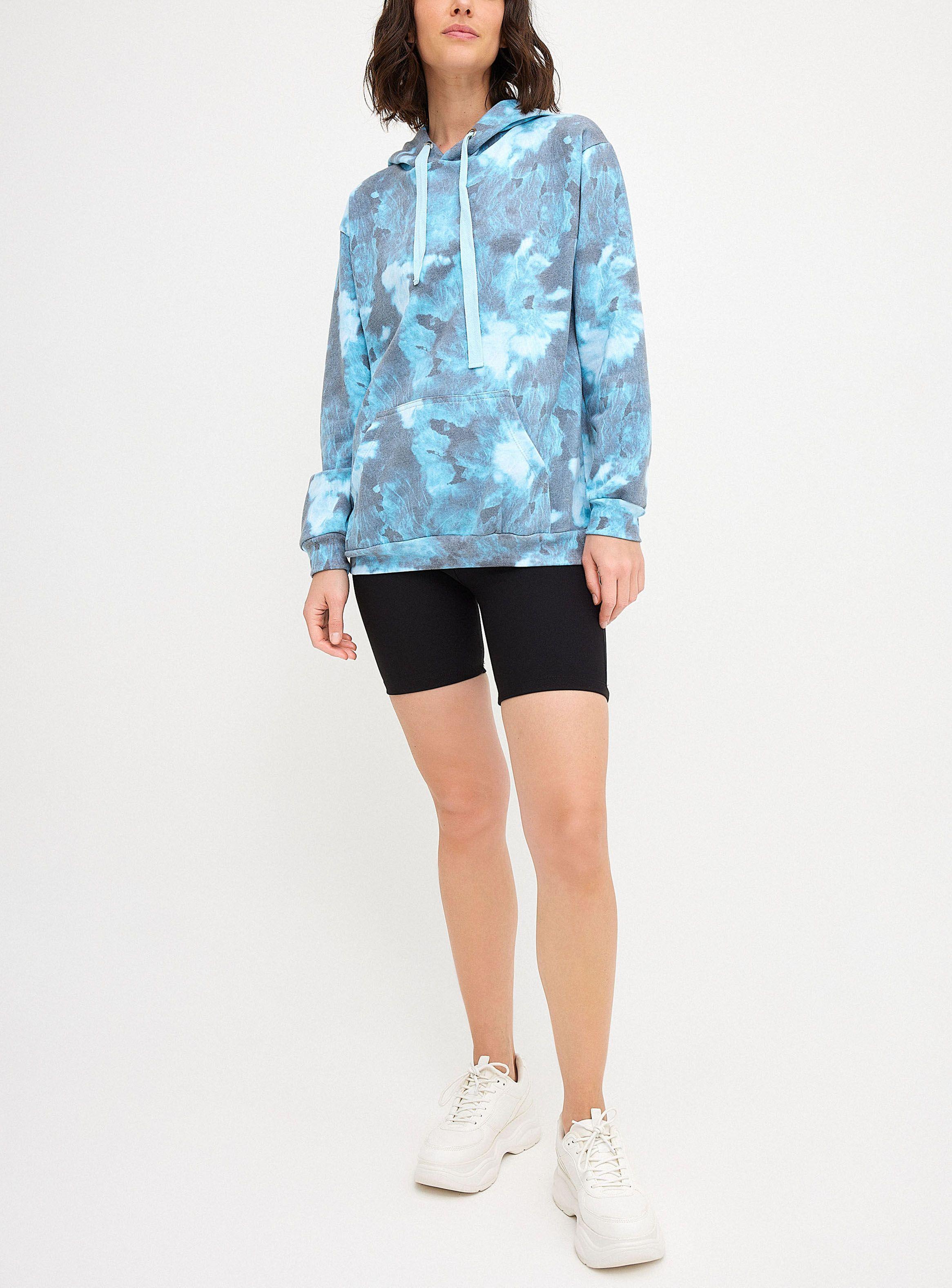 Poleron Mujer Overside Estampado Canguro S9302DTUR-3