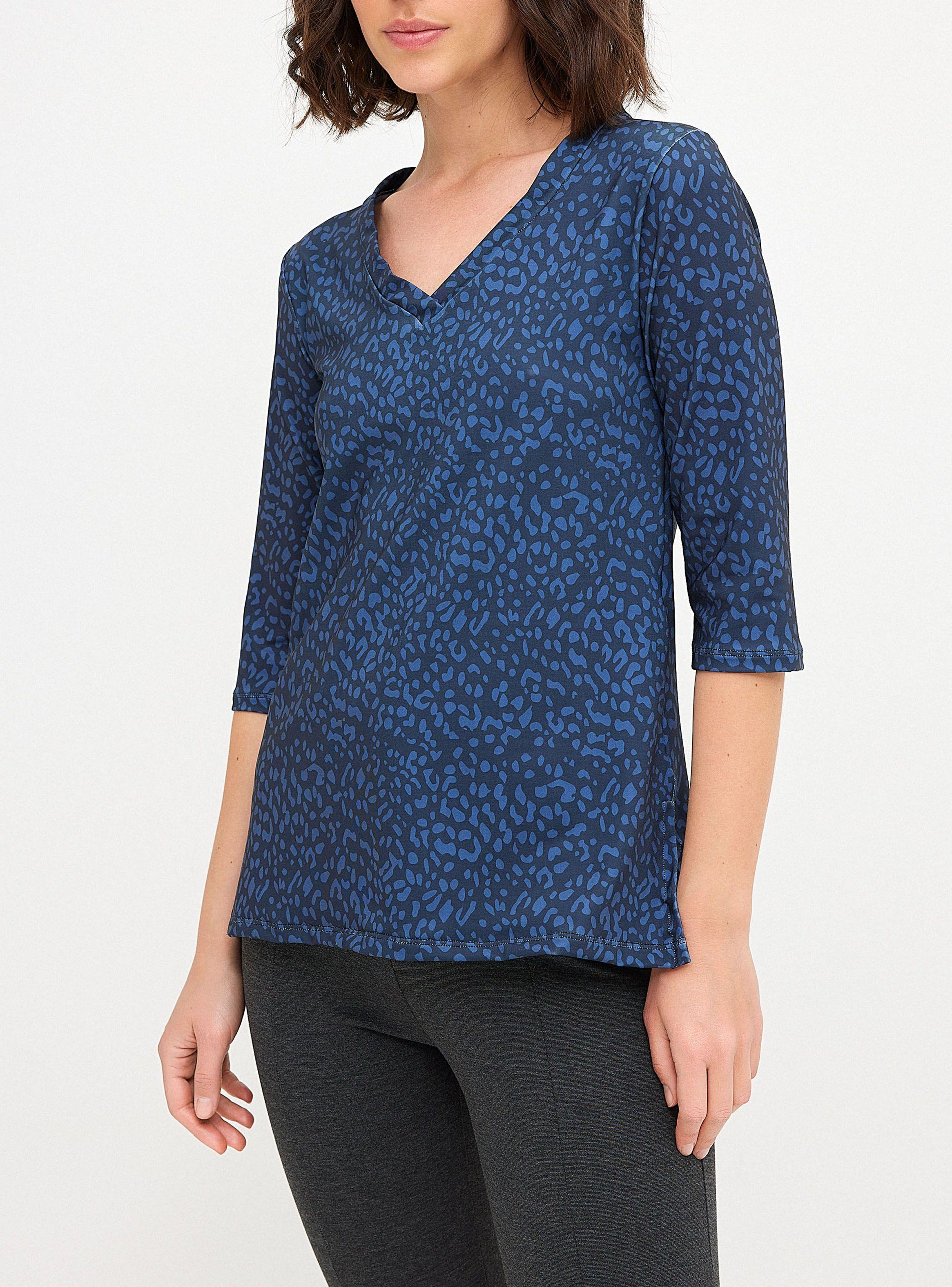 Polera Mujer Microfibra Lycra Estampada G9811FACE-0