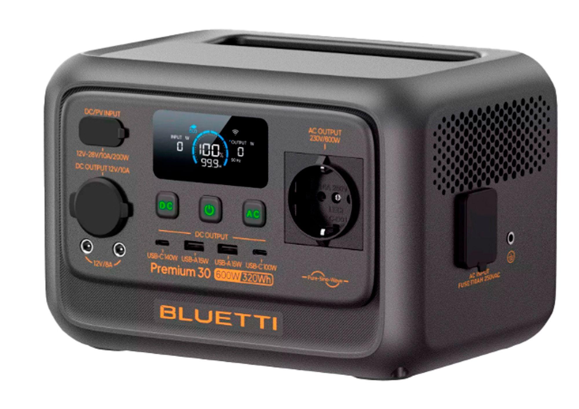 Estacion de energia Bluetti Premium 30 V2 600W 320Wh-4