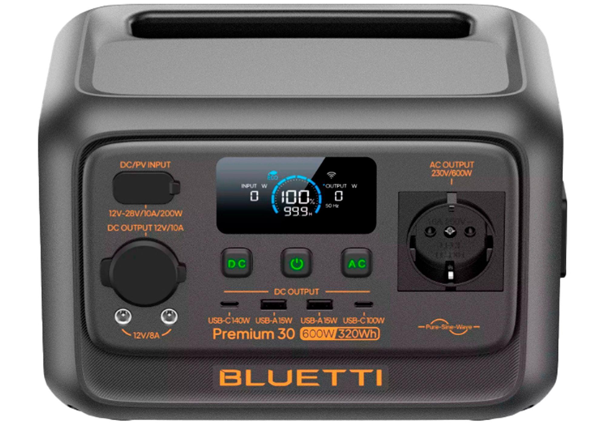 Estacion de energia Bluetti Premium 30 V2 600W 320Wh-5