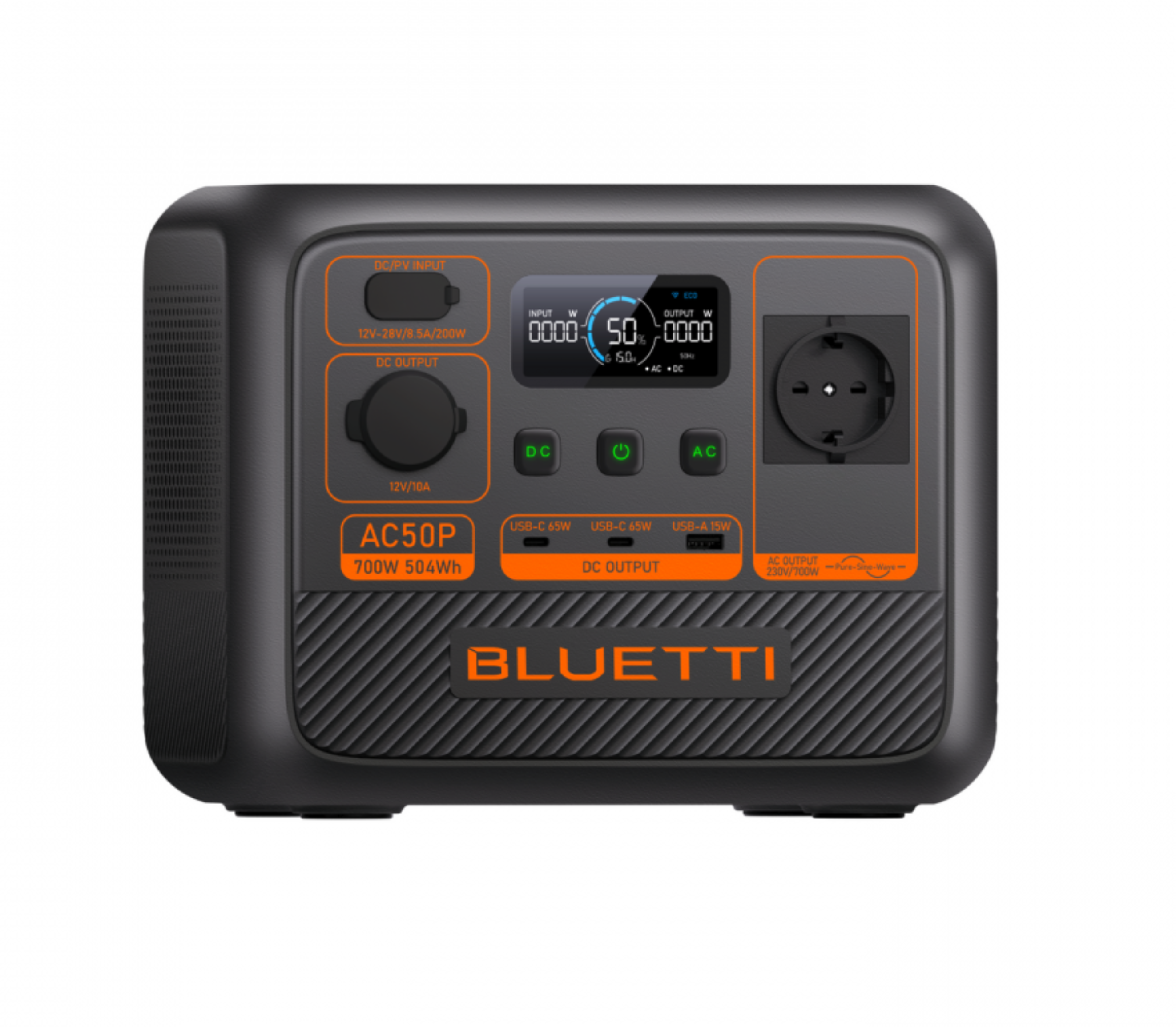 Estacion de energia Bluetti AC50P | 700W - 504Wh-2