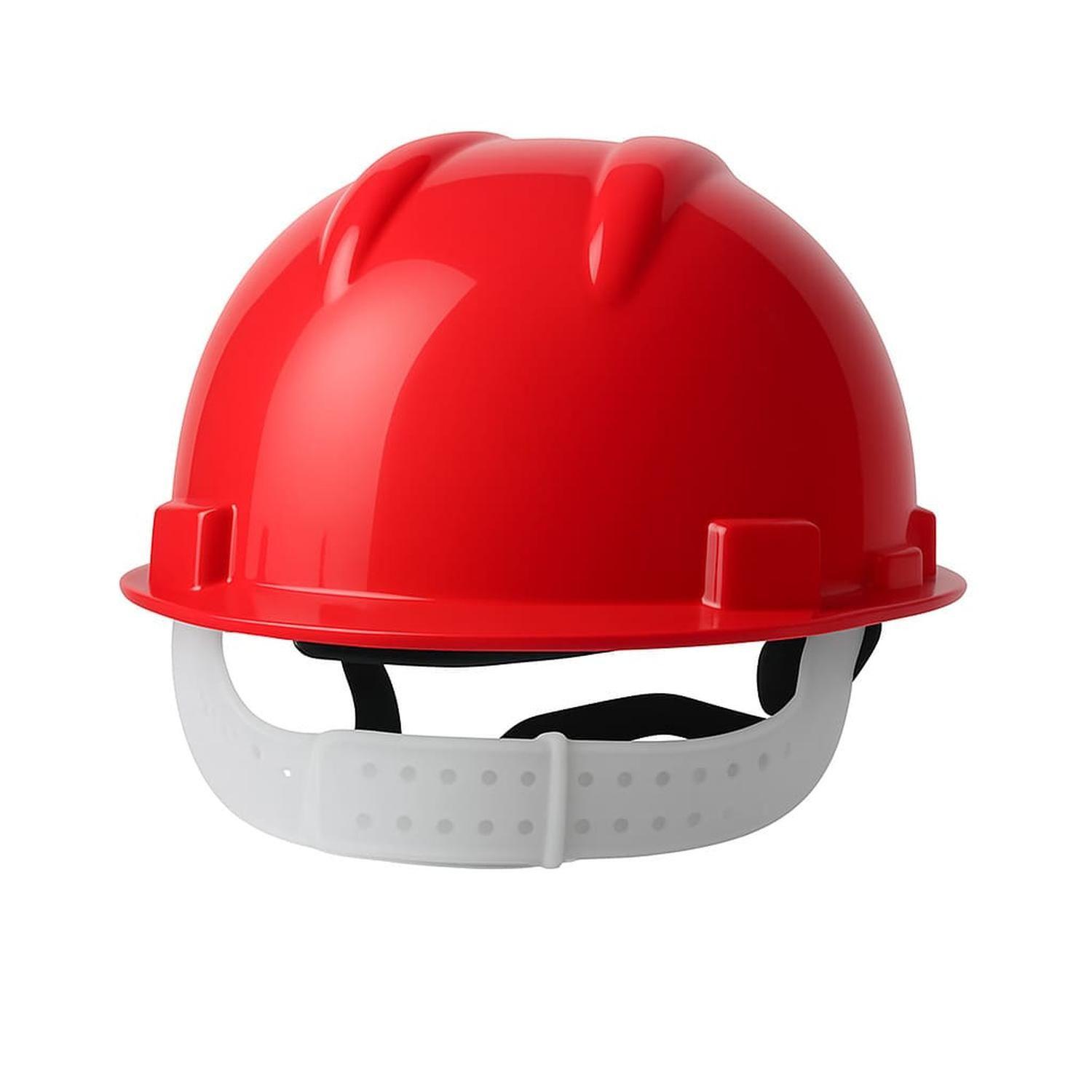 CASCO ROJO DRILO ARNÉS PLÁSTICO (10 UNIDADES)-2