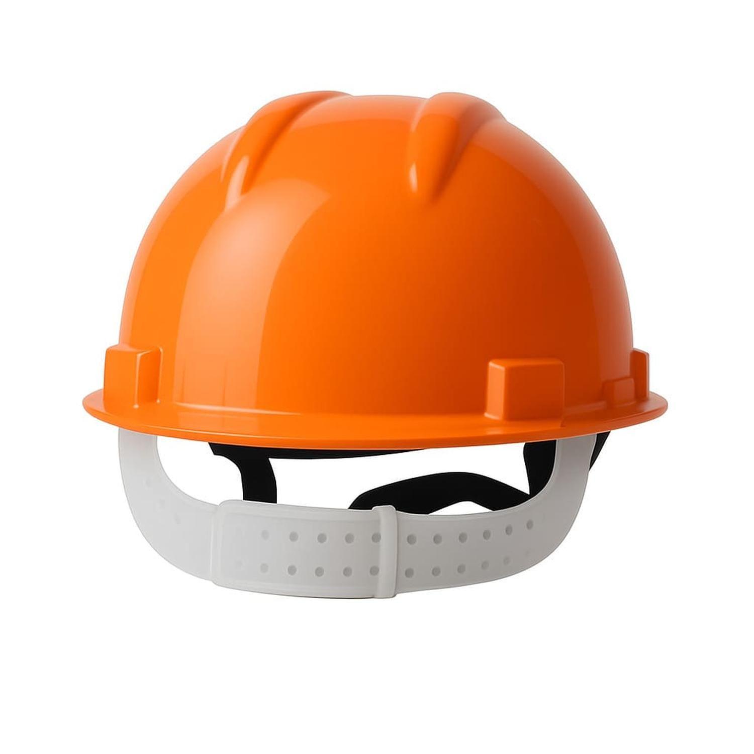 CASCO NARANJO DRILO ARNÉS PLÁSTICO (10 UNIDADES)-2