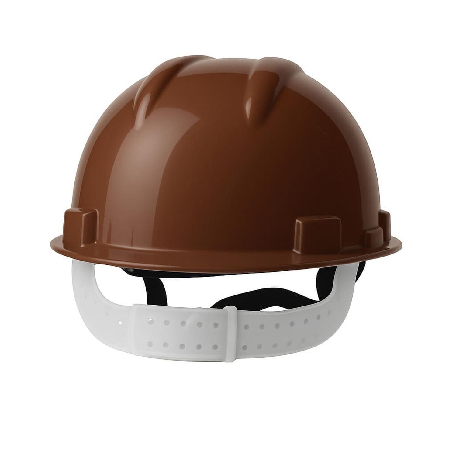 CASCO CAFÉ DRILO ARNÉS PLÁSTICO (10 UNIDADE)-2