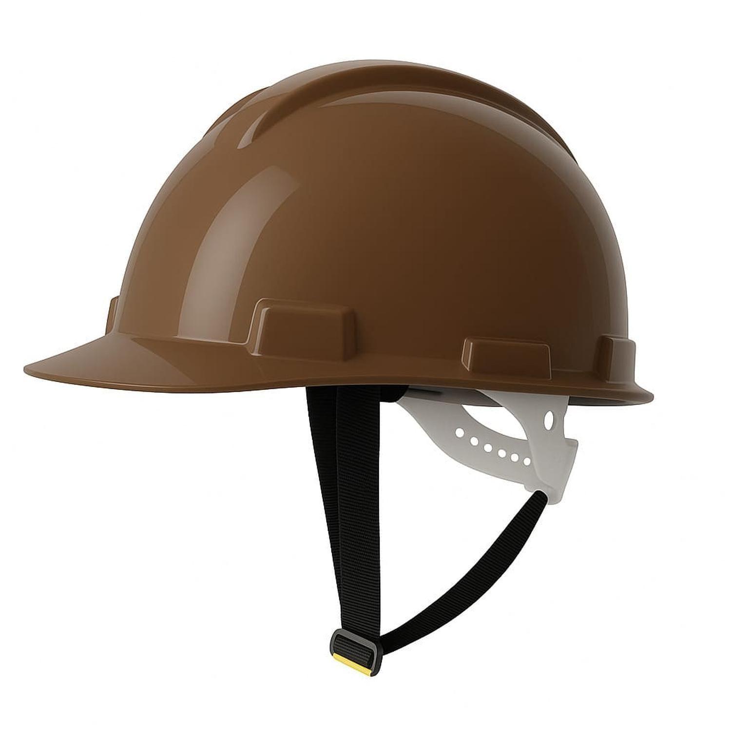 CASCO CAFÉ DRILO ARNÉS PLÁSTICO (10 UNIDADE)-0