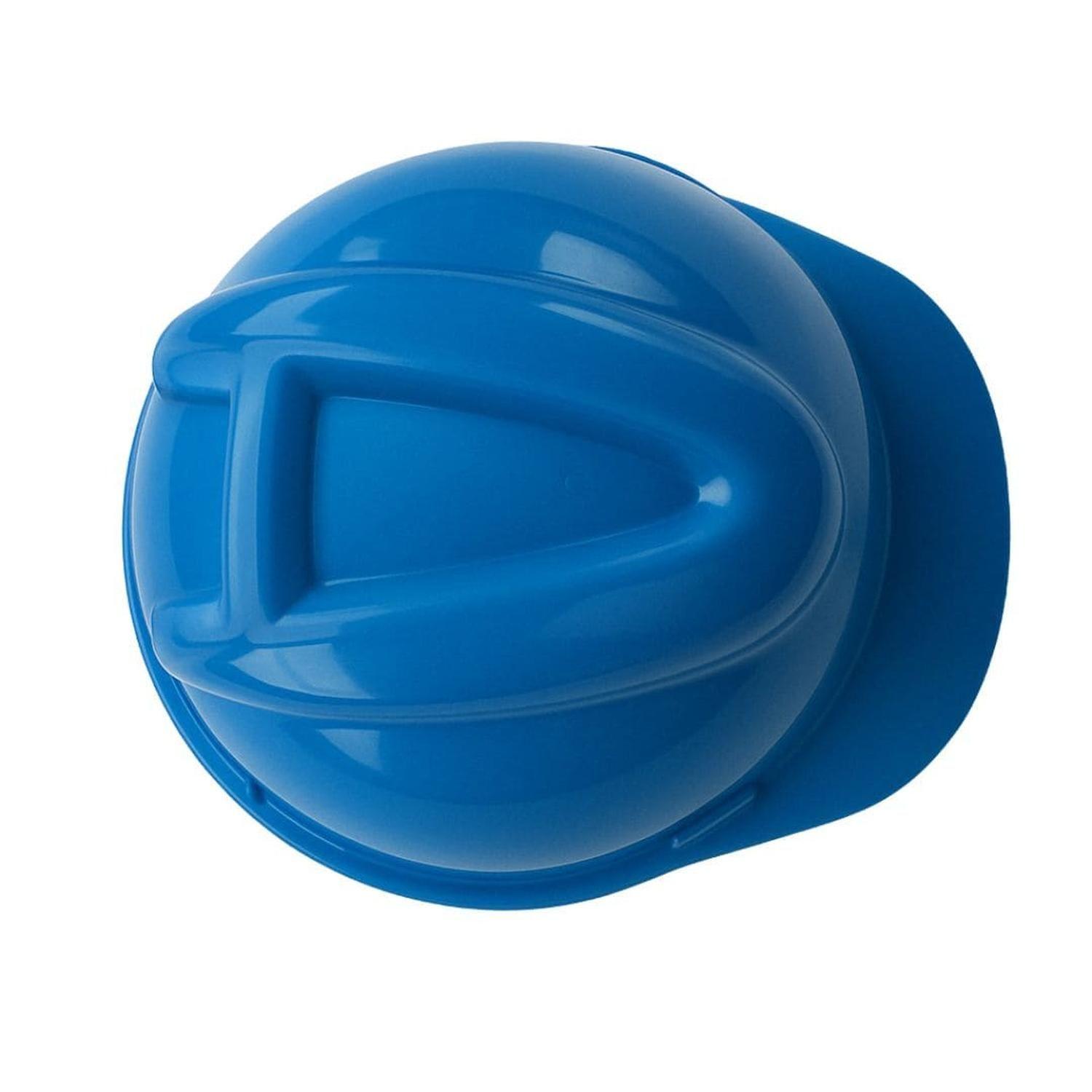 CASCO AZUL DRILO ARNÉS PLÁSTICO (10 UNIDADES)-1