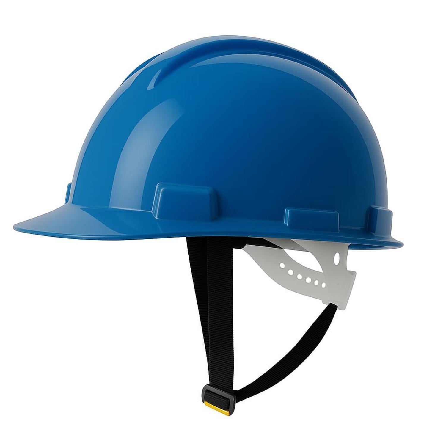 CASCO AZUL DRILO ARNÉS PLÁSTICO (10 UNIDADES)-0
