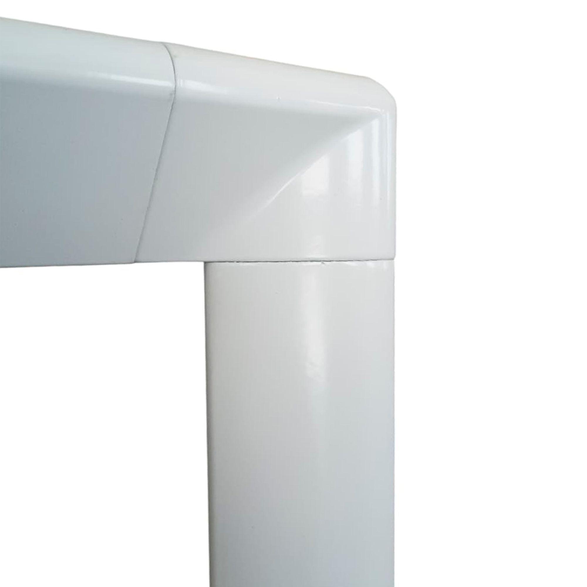 Bench 2 Puestos Escritorio Premium con mueble lateral 120x120x75-3