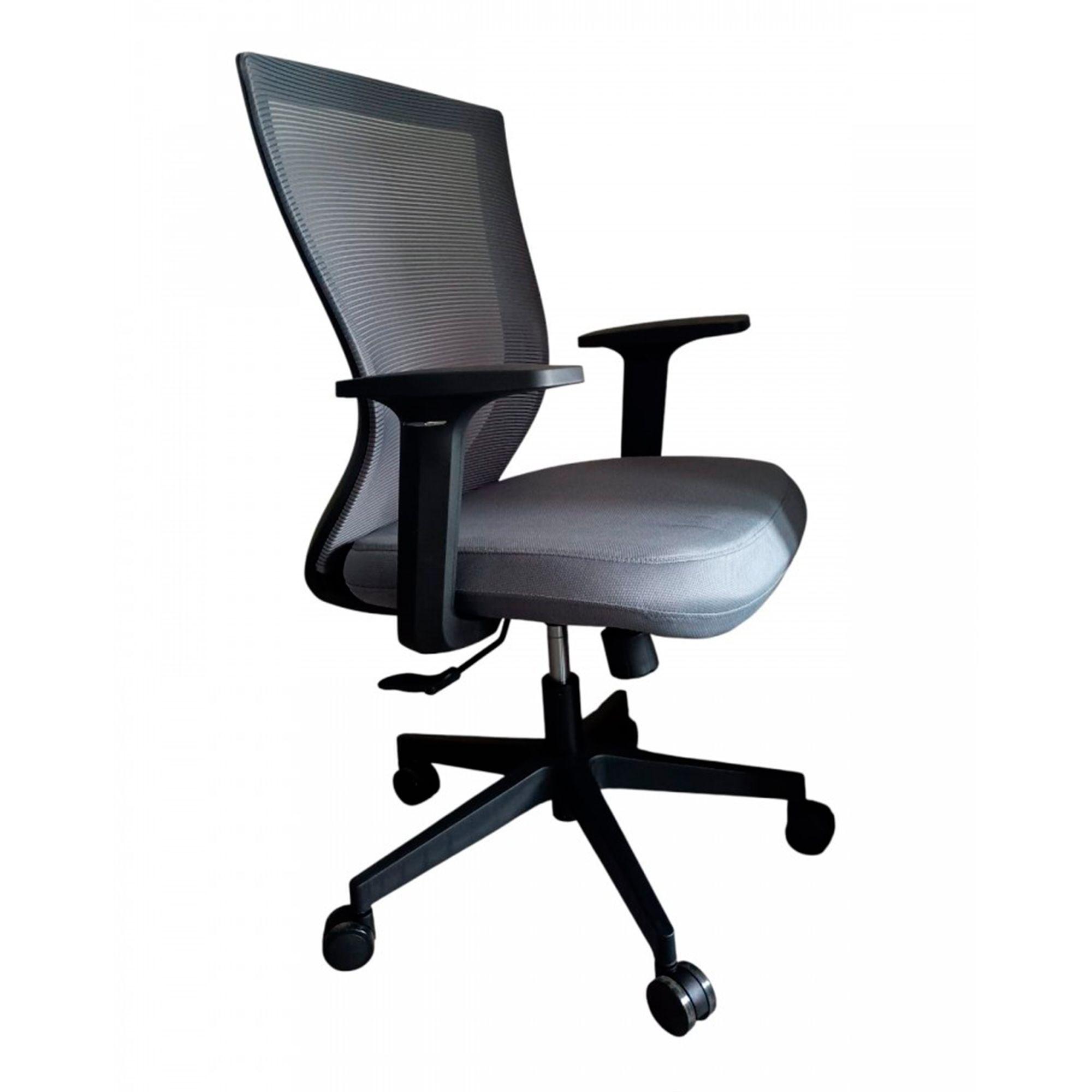 Silla Oficina Gris-0