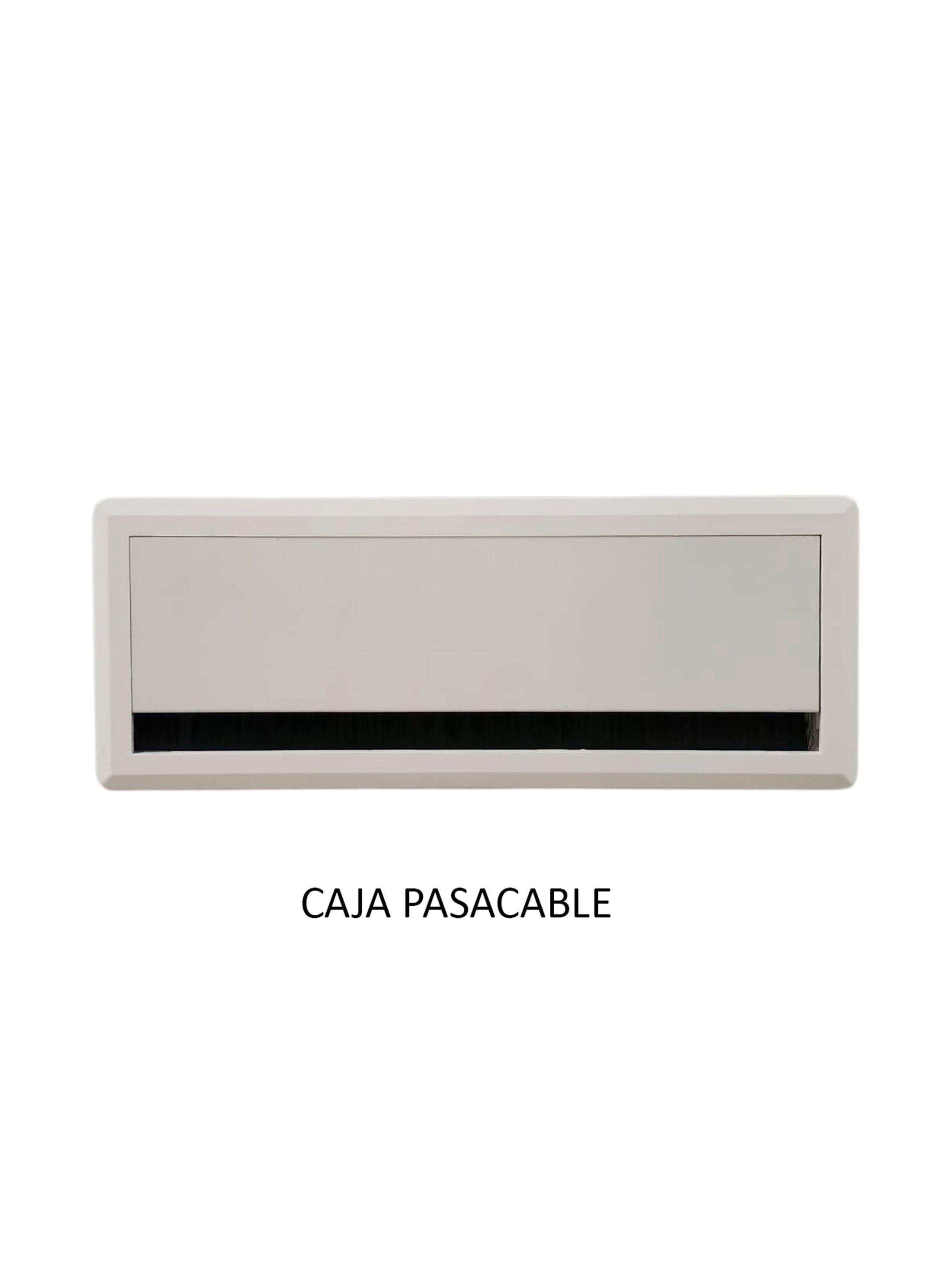 Escritorio Ejecutivo con mueble lateral 1 Persona 160x160cm-5