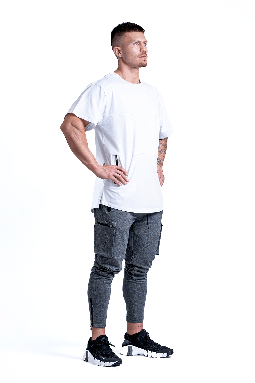 Polera Deportiva Force Blanca-2