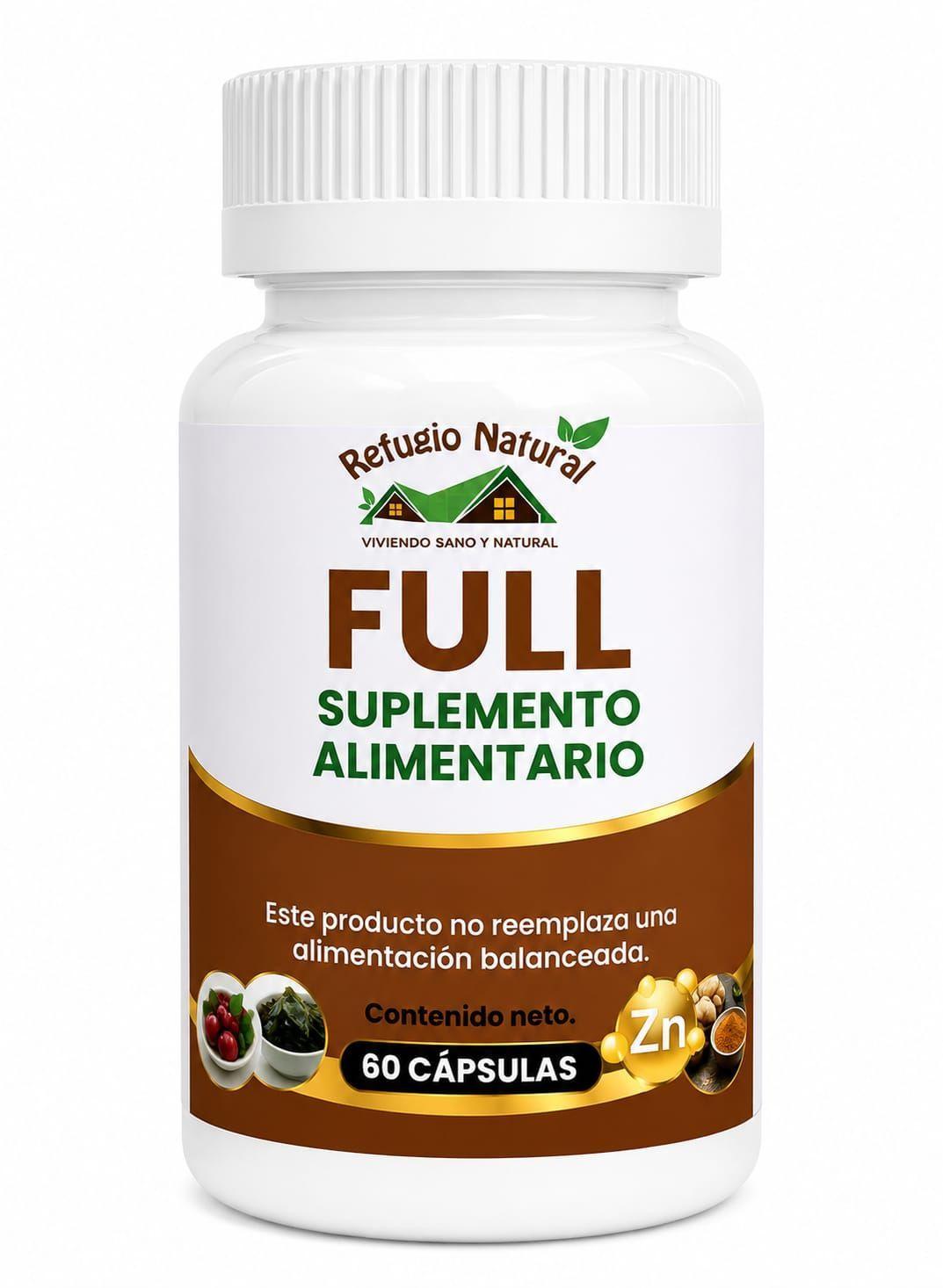 Full 60 capsulas Formula natural para mejorar el metabolismo y aumentar la energ a-0