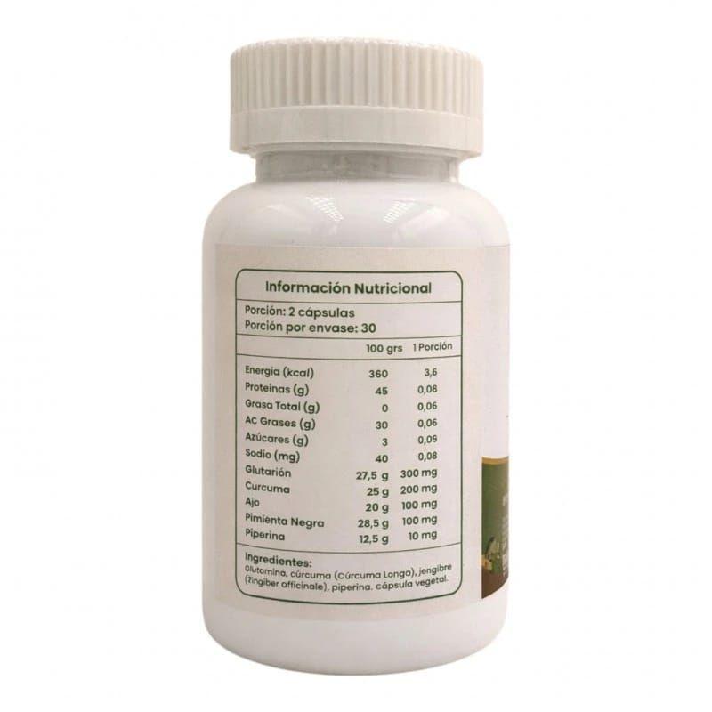 Relief 60 capsulas Alivio natural para la inflamaci n intestinal acidez y malestares g stricos-2