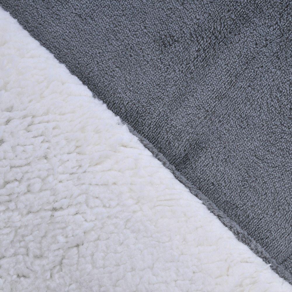 Plumón Coral Sherpa 2 Plazas Gris-1