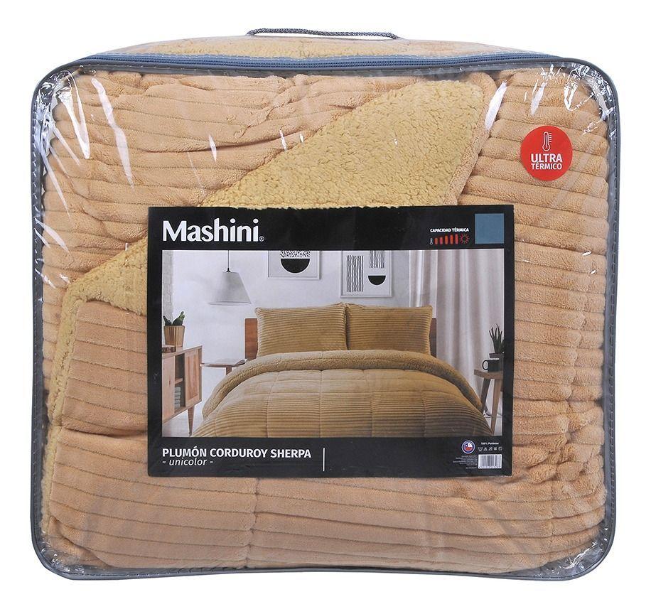 plumon cordoroy sherpa 2 plazas terracota-2