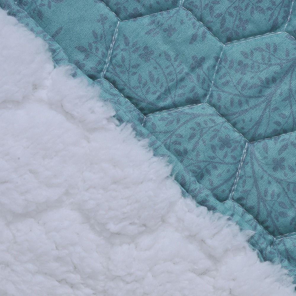 Quilt sherpa estampado  2 plazas -1