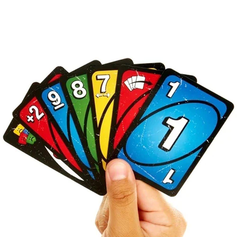 Juego De Cartas Uno No Mercy Caja De Metal-3