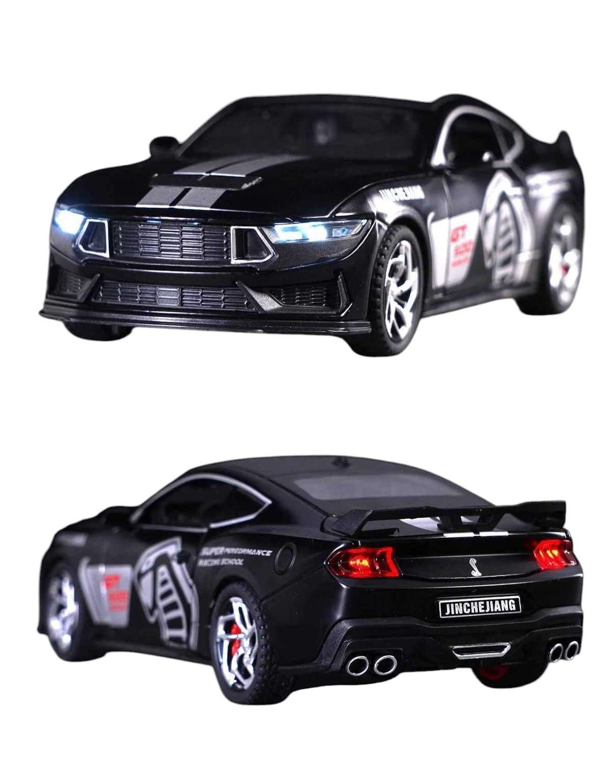 Ford Mustang Cobra Rápido y Furioso escala 1:32 rojo-3