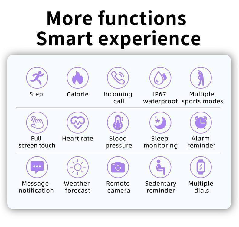 Smartwatch Lige Ip67 Bw0223 pantalla 1.39 Con Correa De Acero Inoxidable-2