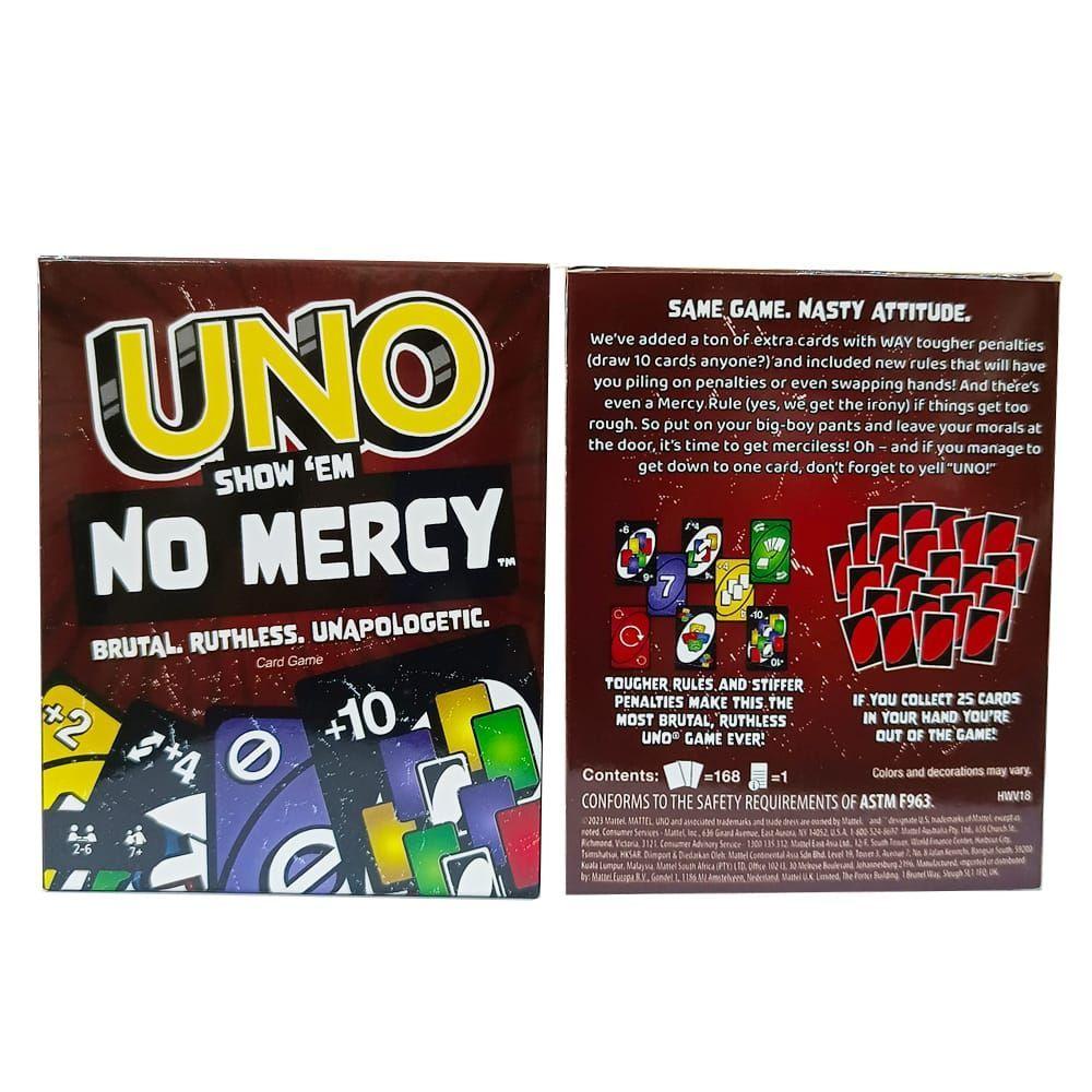 Juego de cartas UNO NO MERCY-2