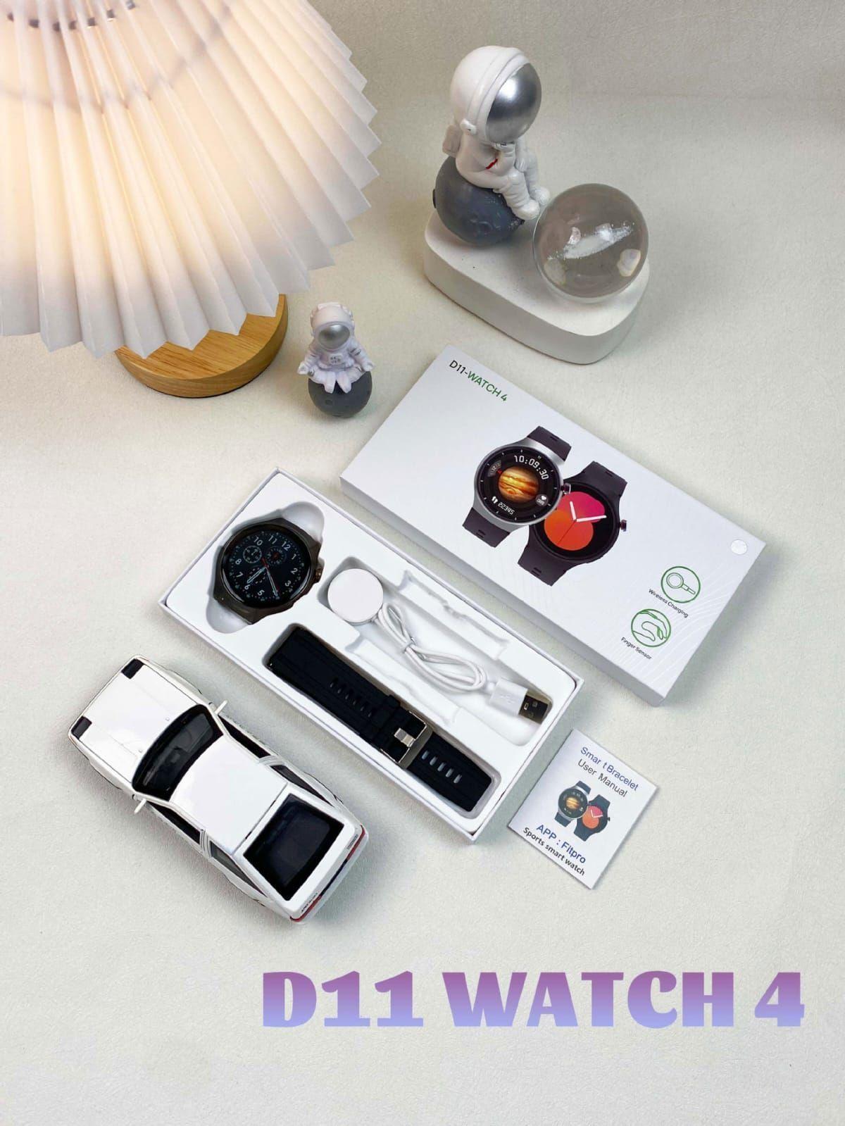 Reloj Inteligente Smartwatch D11 Watch 4 Carga Inalámbrica -3