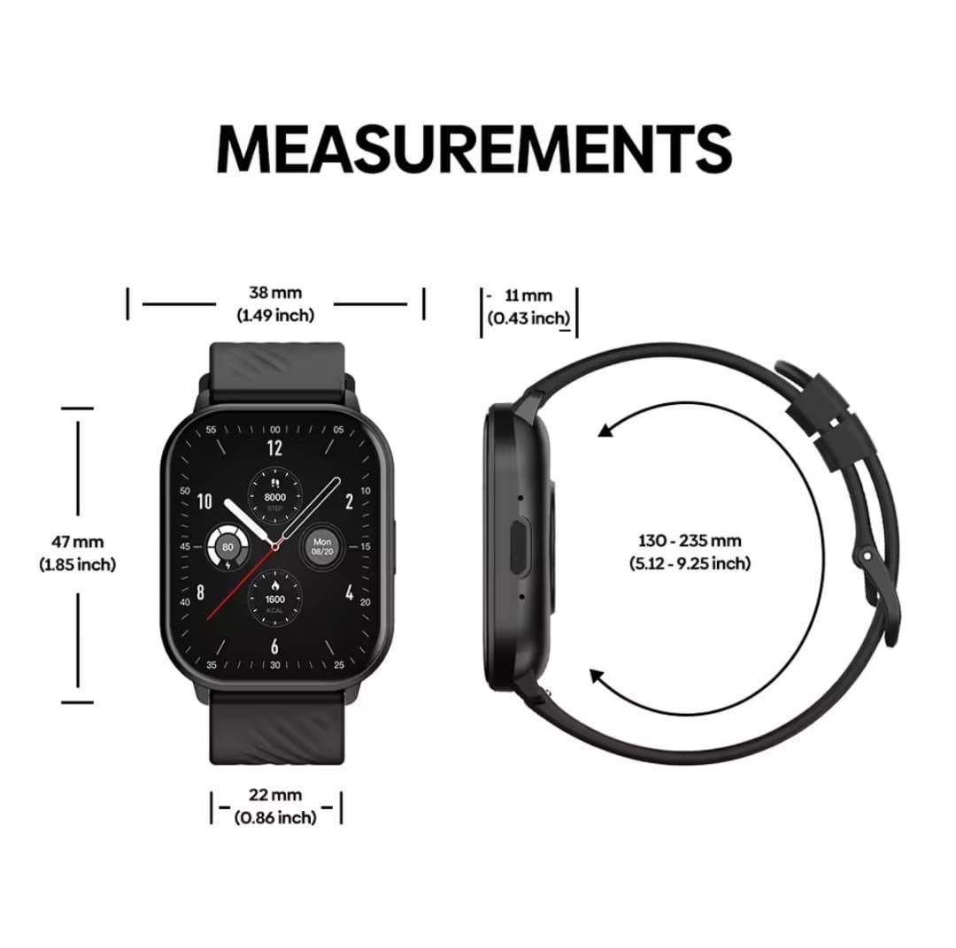Smartwatch Zeblaze Gts 3 color Negro-4