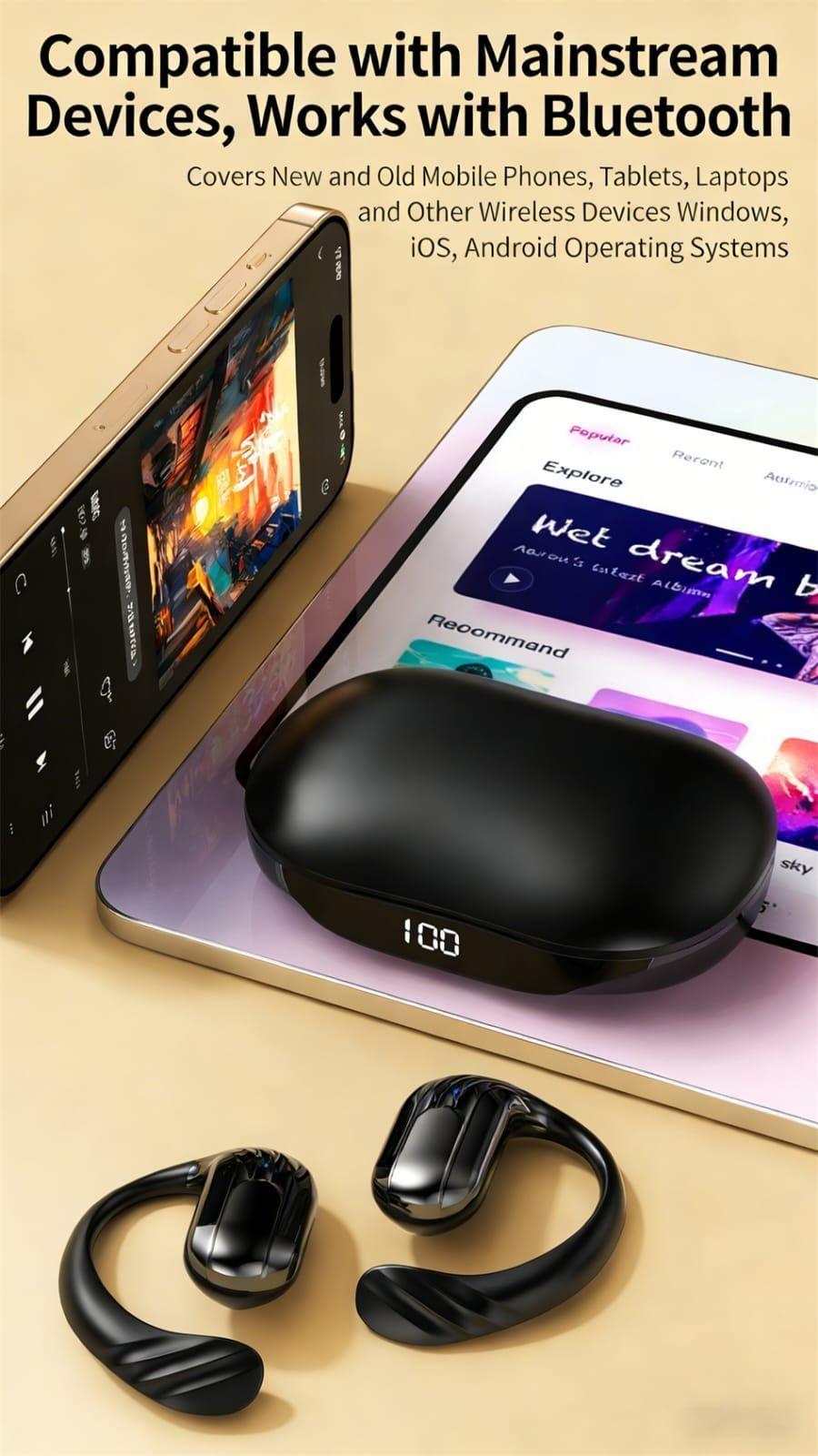 Auriculares Q13 Bluetooth 5 4 Bateria de Larga Duracion Sonido Envolvente-2