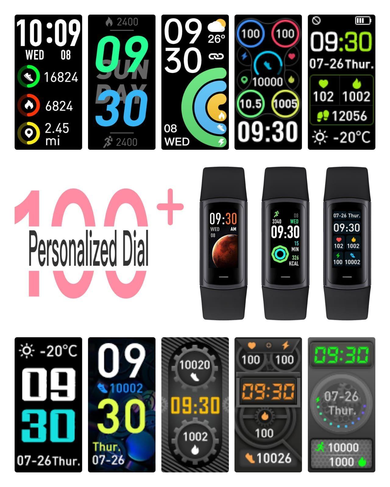 Pulsera Inteligente Deportiva Rastreador Fitness C68L-4