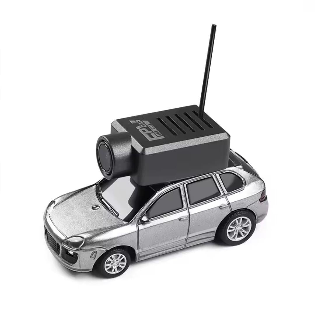 Mini Auto De Carrera Con Cámara Hd Control Por Wifi Led 1/64-0
